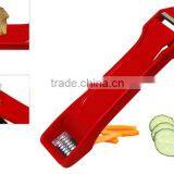 S/S 18.6*6.5*2 Useful Kitchen Tools Double Peeler/multifunctional Vegetable Slicer/fruit&vegetable Peeler Grater thumbnail-5