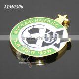 Green Box Packing Round Star Shaped Promotional Club Football Match Customize Sports Game Metal Medal thumbnail-2