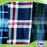 cotton yarn dyed flannel fabric with construction 21*21