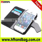 Hot selling wallet case for Iphone5