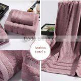 Luxurious From Bamboo Super Absorbent Solid 3 Piece Bath and Face Towel Set thumbnail-4