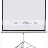 HD Floor Standing Tripod Projector Screens for Commerial Use thumbnail-2