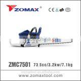 Torque Wrench 73.5cc ZMC7501 3.2kw Diy Chain Saw for Wood Cutting thumbnail-4