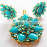 Pacchi Pendant Set With Earring Traditional Jewelry PS 07 thumbnail-1