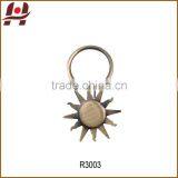 R3003-metal Iron Zinc Alloy Square Round Window Curtain Rod Pole Pipe Rings Clips thumbnail-1