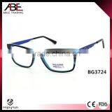 New Stylish 2016 Mens Square Classic Quality Handmade New Style Acetate Eyeglasses Optical Frames Optics Spectacle ce Supplier's Choice thumbnail-1