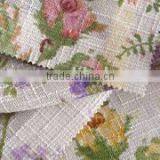 Linen Printed Curtain Fabric
