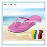 2016 New custom hot sells leisure beach eva flip flop slipper for girls