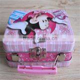 Rectangular Shaped Lunch Tin Box With Mickey Mouse Printing thumbnail-4