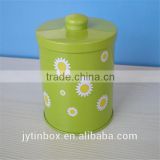 China supplier factory price promotion tea tin box new design tea tin can