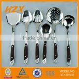 New Design Stainless Steel Wooden Handle Kitchen Tool Set