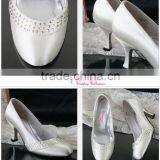Cute Distinctive WS-035 Wedding Shose Ivory Noble Bridal thumbnail-1