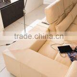 Dhouse Brazil Imported Leather Sofa Livingroom Furniture DH1088 thumbnail-2