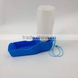 Plastic Pet Accessories Pet Bowl Dog Feeder Timer Printed Steel Bowl thumbnail-2