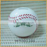 New Deisign Ceramic Coin Bank Ball Design
