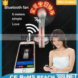 China Wholesale Summer ABS Electronic Bluetooth Table Fan thumbnail-4