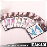 Glitter Temporary Eye Tattoo Sticker With 9 Colors thumbnail-2