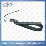 Cool Fashion High Grade Custom Metal Leather Cellphone Charm