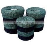Multicolors Nice Seagrass Basket, Box With Lid 2016 thumbnail-3