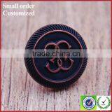 Designed High Quality Gold Logo Brown Metal Button Rivet thumbnail-3