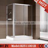 Frame Square Shape Shower Enclosure With Sliding Door thumbnail-2