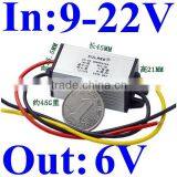 12v to 6V DC Voltage Regulator 3Amax for LCD Screen ,Bus, Etc