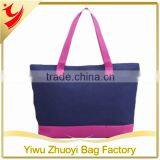 High Quality Cotton Tote Bags With Two Colors thumbnail-2