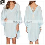 OEM service supplier type summer beach dress guangdong clothing SYA15084