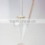 China Factory Cheap Price Hot Sale Clear Pyrex Decorative Custom Unique Design Wholesale Glass Flower Vase/flower Receptacle thumbnail-5