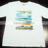 100% ORGANIC COTTON MENS T-SHIRT WITH CLASSIC BOATS PRINT thumbnail-1