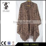 leopard printed custom printed bulk scarves wholesale cotton acrylic scarves
