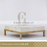 Luxury Living Room AT11-14 Diamond Pattern Coffee Table Oak material Factory Price From China JL&C Luxury Home Furniture