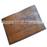 Denim Genuine Leather Label