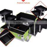 China Wholesale Beauty Stylish Cosmetic Bag Makeup Case thumbnail-4