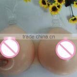 New Style Water Drop Shape Nude Pink Brown Cosplay Shemale Prosthesis Silicone Breasts for Cross Dresser Drag Queen to Easy Wear thumbnail-2