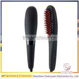 2016 New Arrived Fast Shipping Brush Ionic With LCD Hair Straightener Comb thumbnail-4