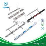 High Quality Spring Loaded Tube,paper Clip Metal/plastic Spring Clip thumbnail-1