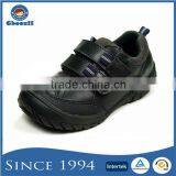 OEM Welcomed Breathable Mesh Lining Black Action Shoes for Kids thumbnail-1