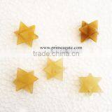 Yellow Aventurine Merkaba Stars For Sale | Prime Agate Exports | Khambhat Agate Exports | INDIA thumbnail-1