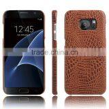 Best Hard PU CROCO Case Cover for Samsung Galaxy S7 Edge Leather Housing thumbnail-5