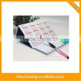 Onzing New Custom Sticky Note Pad Set Leather Cover