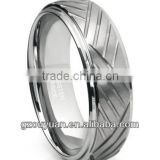 Tungsten steel ring decorative pattern (Irregular gear)