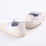 2016 Cute Baby White Canvas Shoes Wholesale thumbnail-3