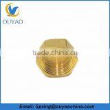 Low MOQ.1/4 Female Thread Brass Plug