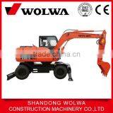 Dls890-9a 8 Ton 0.4cbm New Wheel Excavator China Mini Wheel Excavator thumbnail-2
