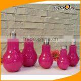 Custom Size Light Bulb Bottle With Metal Cap With Hole thumbnail-5