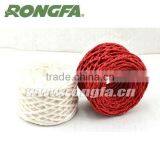 Competitive Price Colored Coiled Paper Twisted Jute Rope thumbnail-4