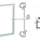 China Xindongrui Aluminum Factory High Quality Aluminum Extrusion Profile for Cabinet Doors thumbnail-5