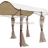 Outdoor Patio Garden Metal Pergola Steel Frame Gazebo Tent 3x4.5 thumbnail-1