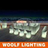 Rechargeable High Quality All Shapes and Sizes Lighted Up Modern LED Bar Table